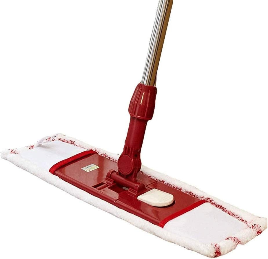 Microfiber Rocking Mop for Tiled Floors, Washable Pads, Professional Dust Mop for Hardwood Floors, 360 Degree Wet & Dry Cleaning, Convenient Cleaning Beauty comes to