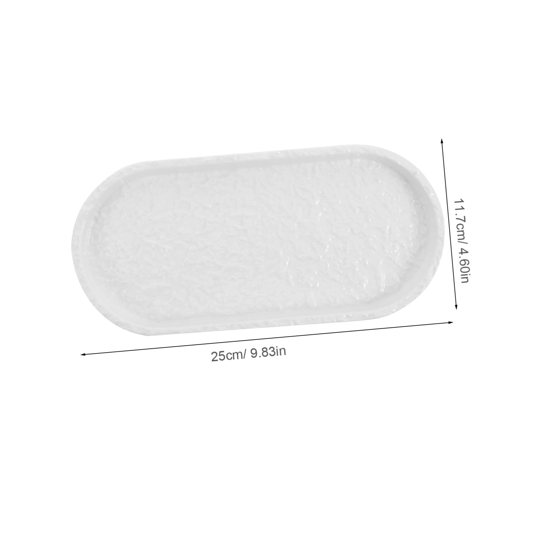 CONGARTENO Ceramic Bathroom Organizer Tray for Bathtub Patterned Storage Tray Stylish Countertop Accessory for Perfume Soap and Toiletries Spacious and Water-Resistant Design