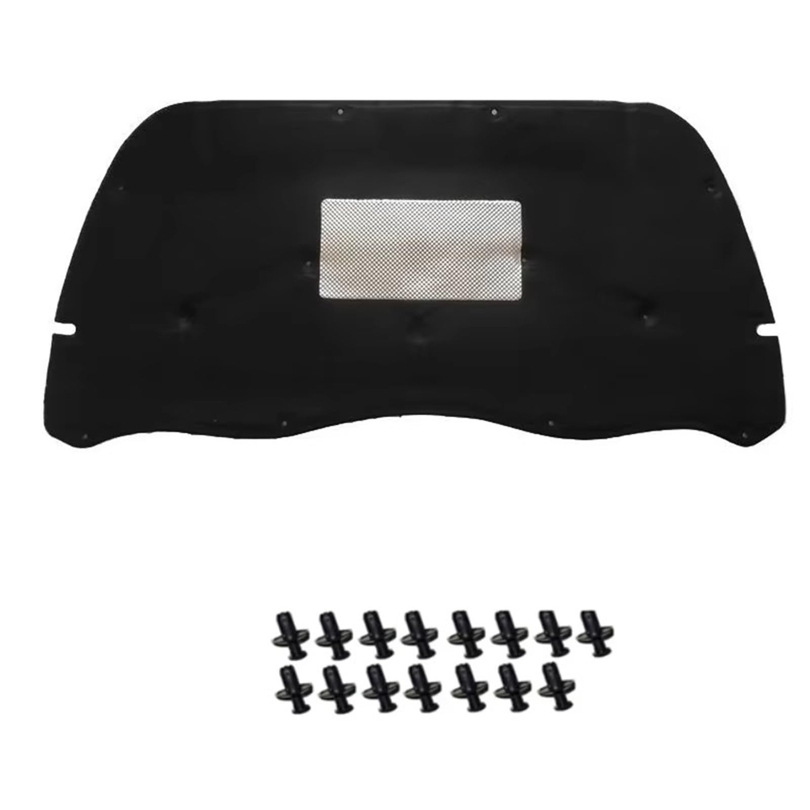 Adcvheg One Color Bonnet Compatible With Toyota For Fj For Cruiser Xj10 2006-2022 Car Hood Thermal Lining Engine Soundproof Cotton Insulation Mat