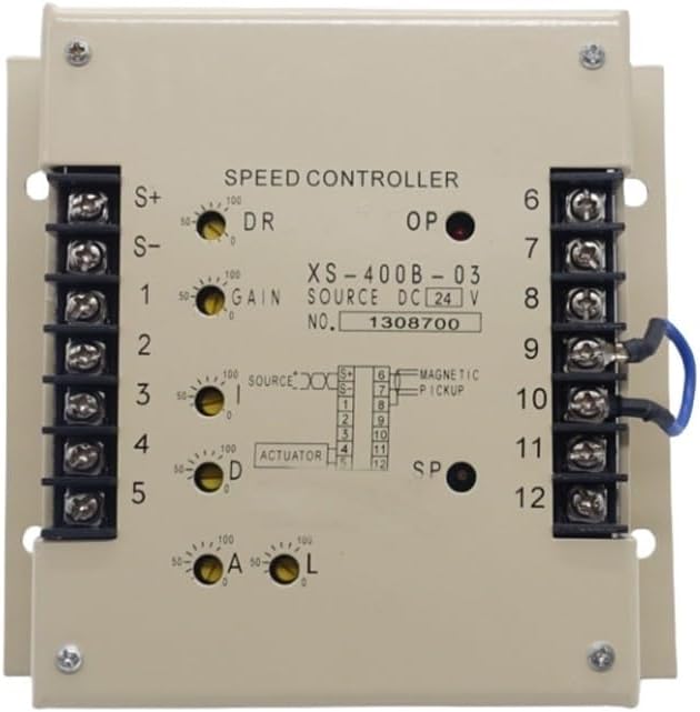 XS-400B-03 Speed Controller Replacement for Diesel Engines Spare Parts DC 24V Speed Governor