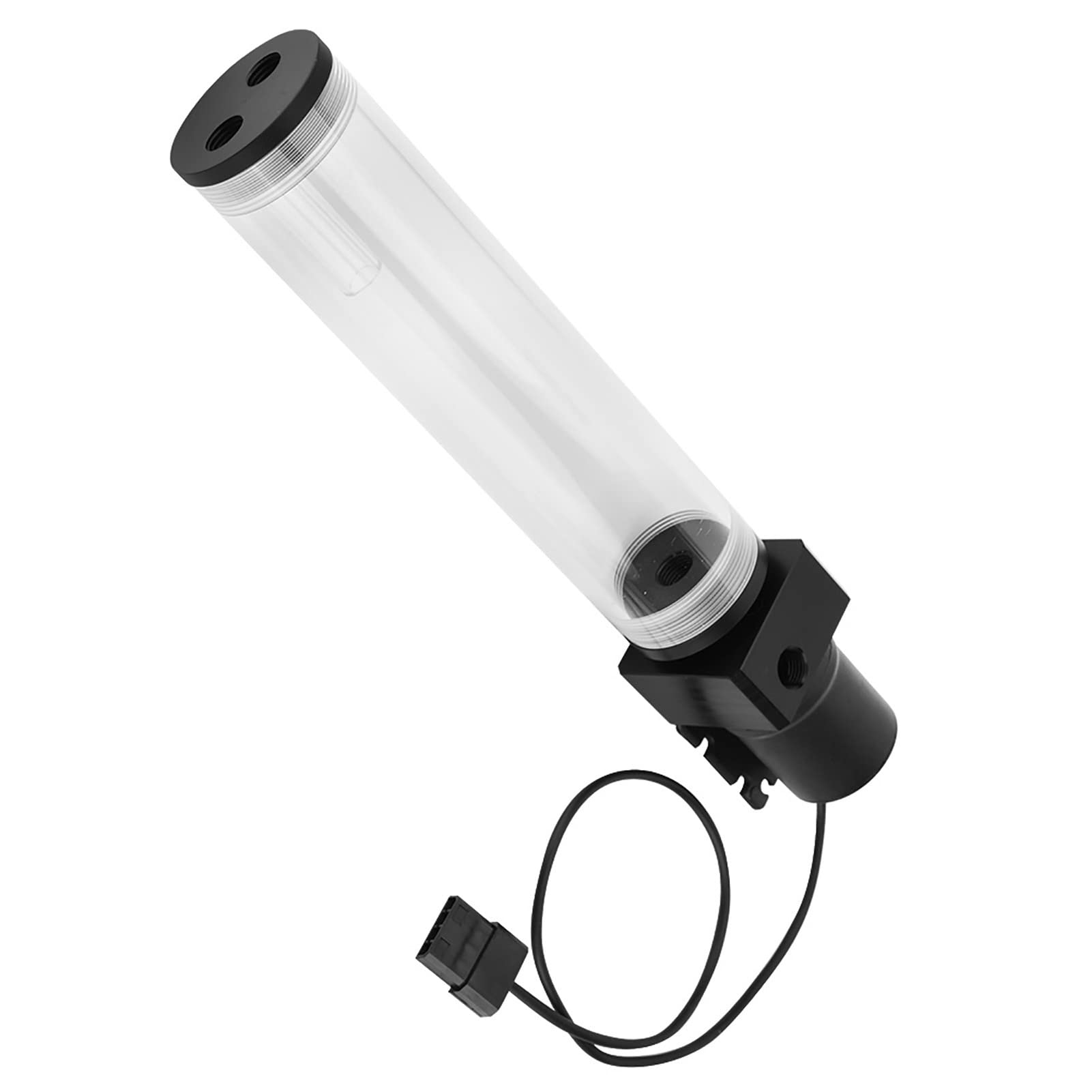 Bomba de Refrigeración por Agua para PC, Bomba de 19 W G1/4 Acrílico Computadora DIY Refrigeración por Agua Kit de Refrigeración por Agua Bomba de Agua de Refrigeración con (210