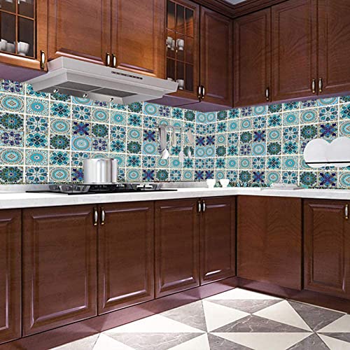 Decorative Wall Stickers Set 12 Units 6X6 Inches, Peel And Stick Vinyl Self-Adhesive Tile Stickers. Home Decor. Staircase. Furniture Decor. Kitchen Backsplash #TOP1