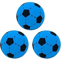 Kyto 3X weicher Ball Softball 12 oder 20 cm Gelb, Rot, Blau Schaumstoffball Kinder Soft Fußball (20 cm BLAU)