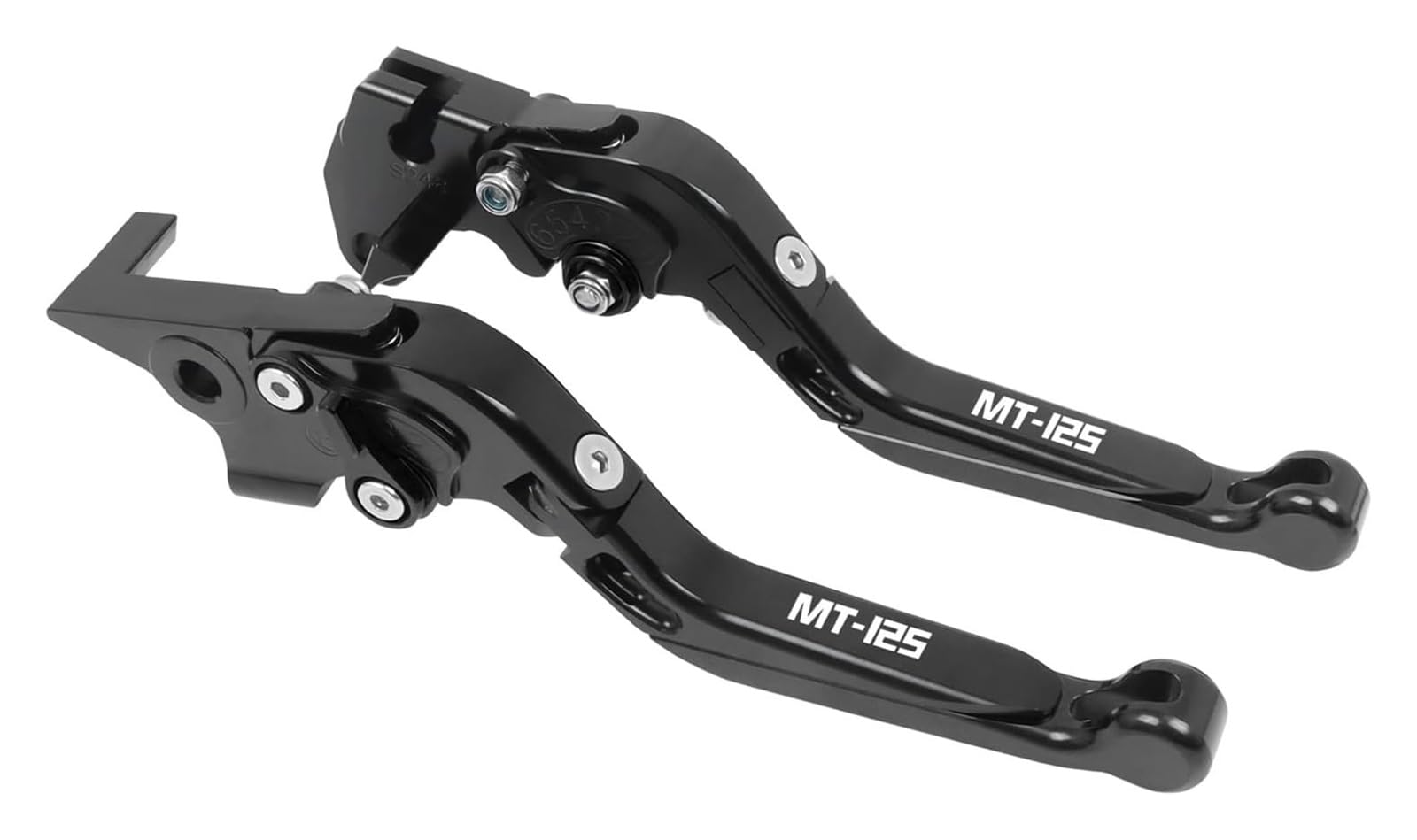 Oiajdsad 2 Motorcycle Clutch Levers For Mt125 For Mt-125 014-019 020 021 Motorcycle Adjustable Folding Extendable Brake Clutch Levers