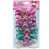 UPD LOL 6pk Party Sugar Glitter Bows on Card