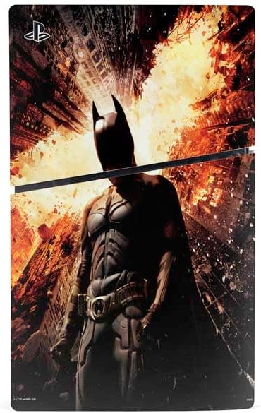 Skinit Decal Gaming Skin Compatible with PS5 Slim Digital Edition Bundle - Officially Licensed The Dark Knight Rises Movie Poster Design