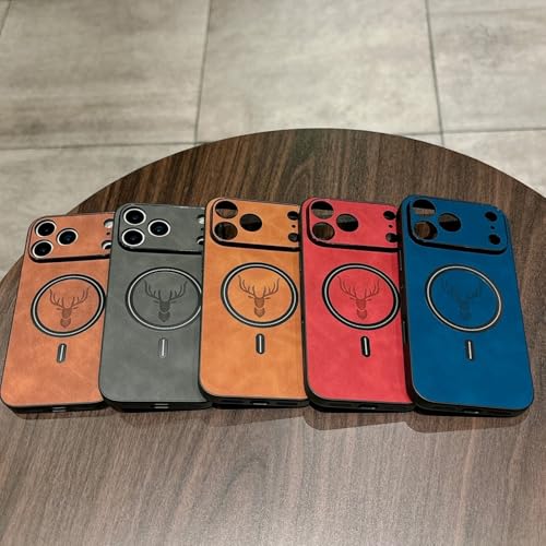 Étui iPhone 13 marron foncé idéal pour le bureau et voyage - 6