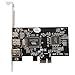 Produktbild Sun3Drucker PCI-E Express FireWire 1394a 1-Lane iLINK IEEE1394 Expansion Controller Adapter Card for Desktop PC