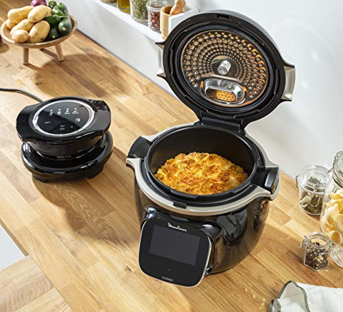 Moulinex Pressure Cooker Lid, Extra Crisp Technology, 1.0 kg, Black (EZ150800) - Image 11