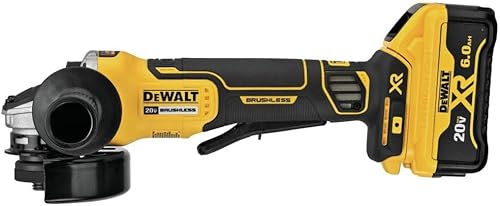 Miniatura 3 de DEWALT Kit de herramientas de amoladora angular 20V MAX* 4-1/2 pulgadas, interruptor de paleta con freno (DCG413R2)