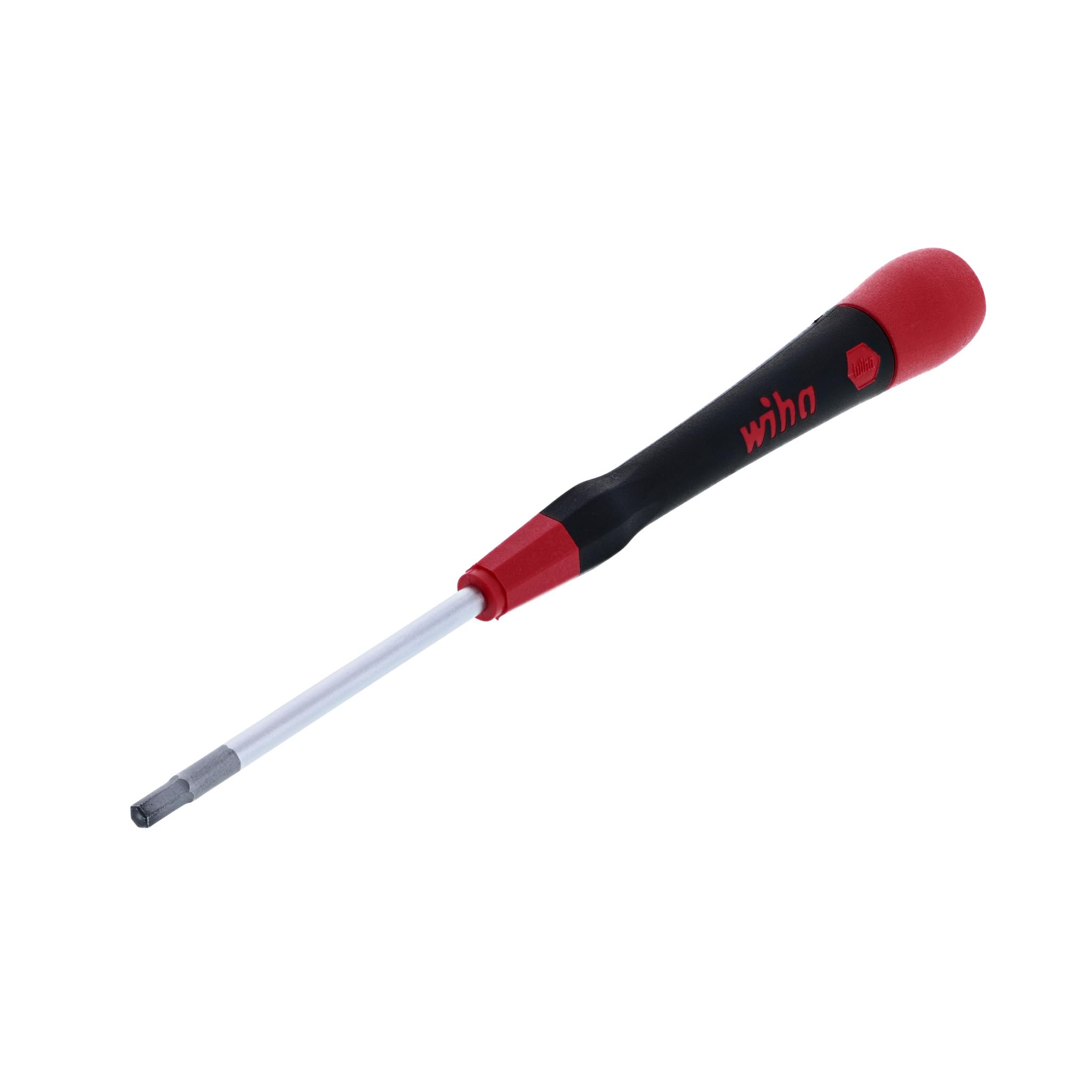 Wiha 26371 - Destornillador de precisión con mango suave de picoFinish (1/8 x 60 mm)