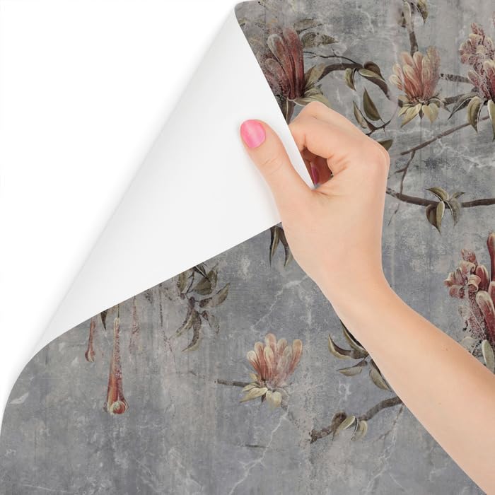 Muralo - Tapeta 3D z włókniny - fototapeta z efektem 3D - tapeta do salonu, sypialni, tapeta ścienna - fototapeta - motyw kwiatów - szer. 368 cm x wys. 280 cm