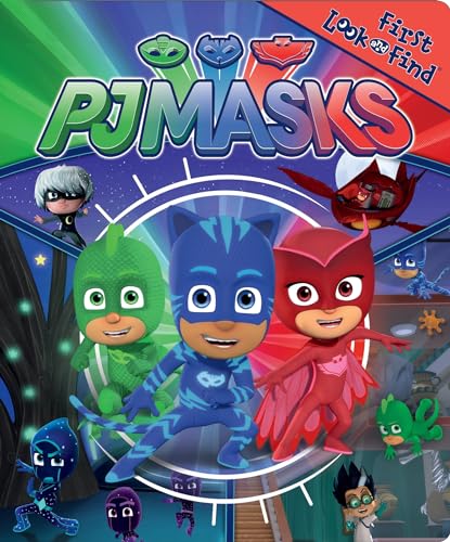 PJ Masks - First Look and Find Activity Book - PI Kids