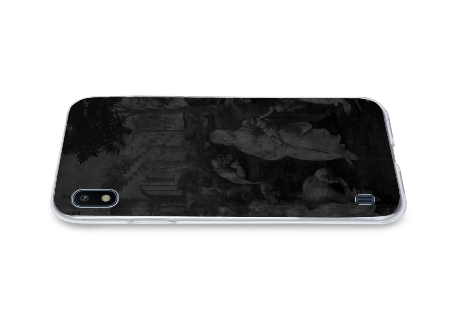 Funda para Samsung Galaxy A10 - Adoración de los Reyes Magos - Leonardo da Vinci - Funda de Silicona/Funda Blanda para teléfono móvil