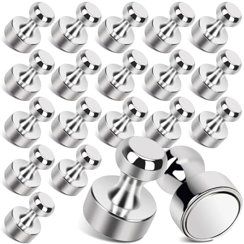 20 St&uuml;ck Magnete Stark, Neodym Magnete Extra Stark, K&uuml;hlschrank Magnet e f&uuml;r Magnettafel, Whiteboard, B&uuml;ro-, Karten- und K&uuml;chendekoration