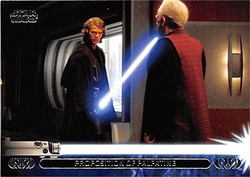 Anakin Skywalker Palpatine trading card Star Wars Jedi Legacy 2013