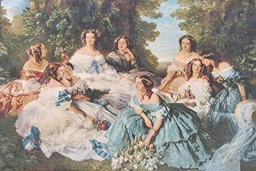 Bedding French Rococo Tapestry - 'Her Ladies in Waiting