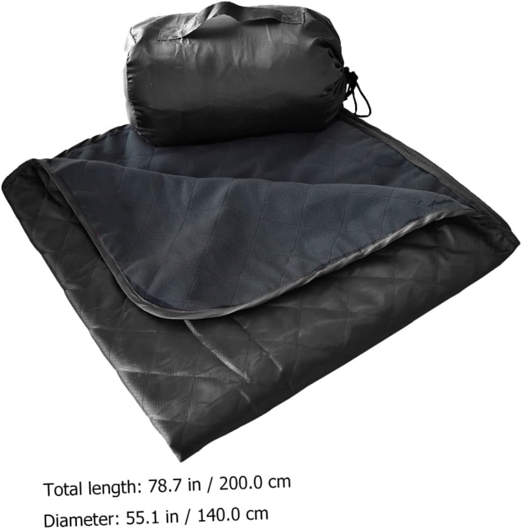 Milisten Outdoor Camping Blanket Warm Fleece Nap Blanket Picnic Mat for Hiking Beach Festivals Easy to Clean and Portable for Picnics and Outdoor Activities