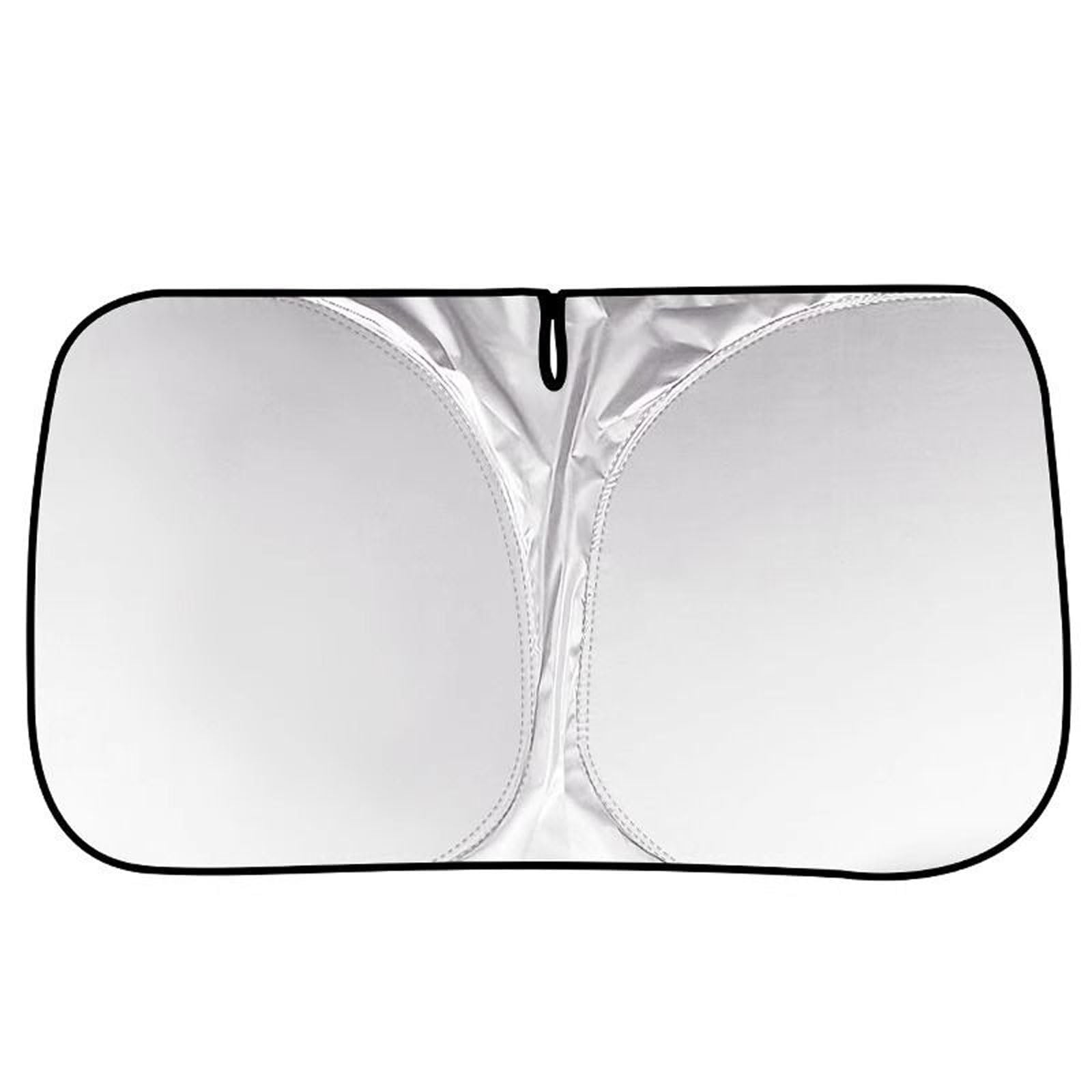 Tryagat Car Windshield Sun Shade for BMW M2 Coupe (F87) 2015-2021, Foldable Reflective Front Window Sunshade for UV Rays and Heat Protection,140 * 70cm