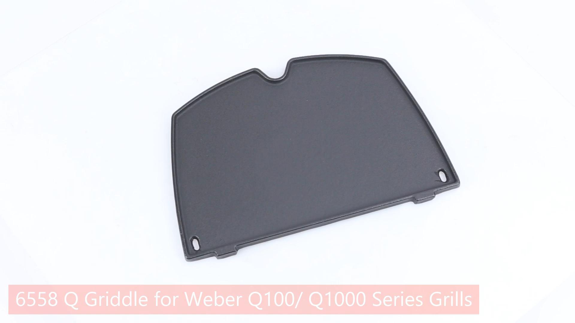 GFTIME Grillplate für Weber Q100/120/140/1000/1200/1400 Grills 32 x 21,8 cm (6558) ab 45,15 € | Preisvergleich bei