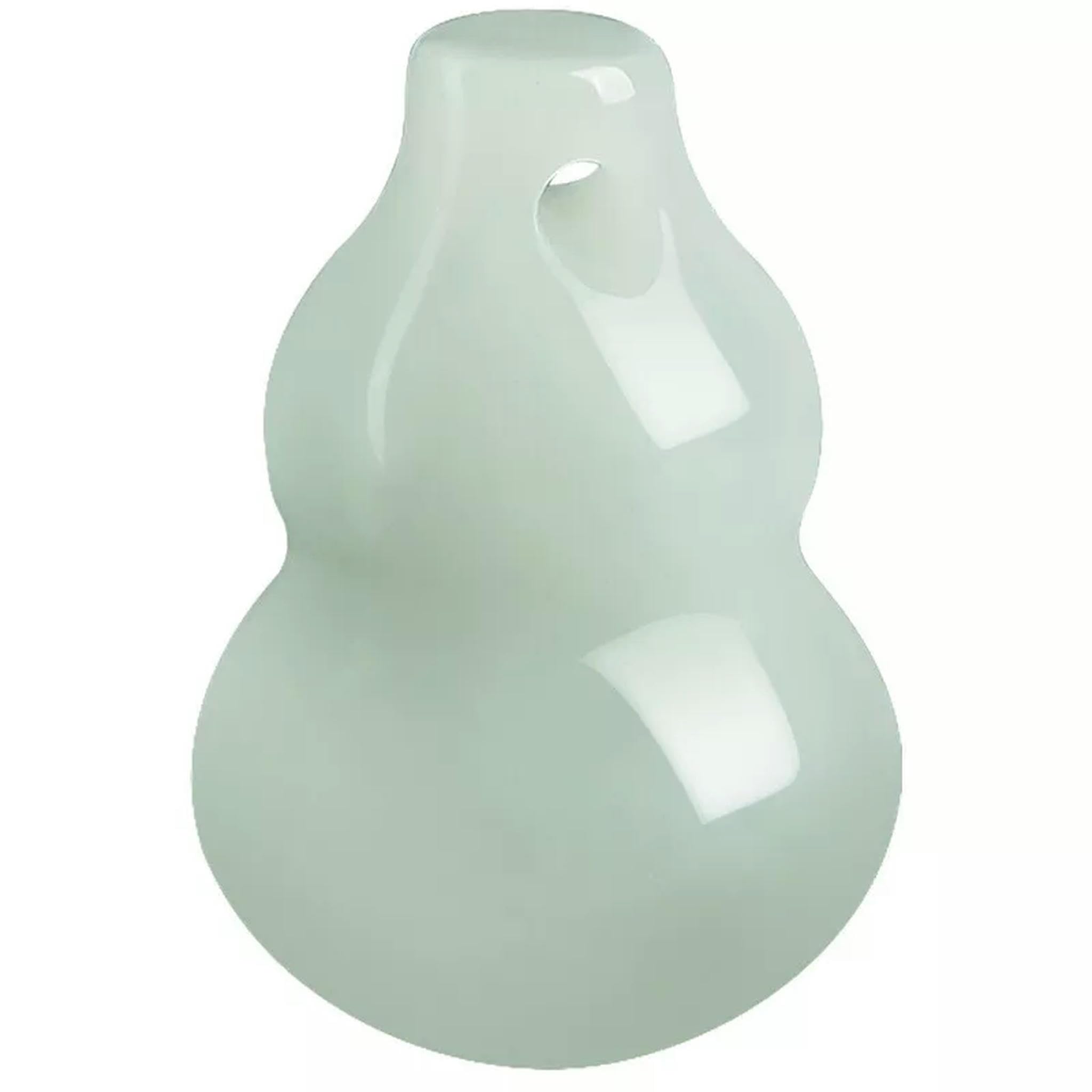 1 stücke 15x10mm Natürliche Kleine Kürbis Smaragd Jade Anhänger Handgemachte DIY Perlen