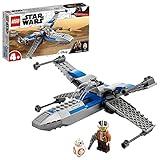 Der X-Wing verfügt über ein aufklappbares Cockpit für Poe Dameron und Platz für BB-8. Die Flügel lassen sich für den Flugmodus ausklappen