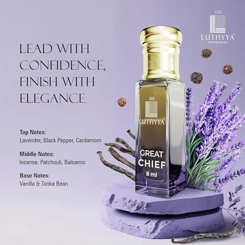 Image of Non-Alcoholic Roll-On Attar Liquid For unisex (8 ML* 4) | Long Lasting | Set of 4 Pieces [ GREAT CHIEF | DIVINIA | GREEN WATER | MIZ YAAN ] (LUXURIOUS LAYERS)