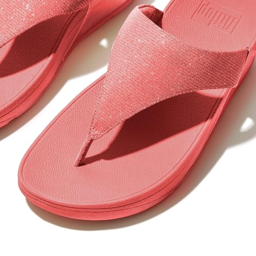 Image of FitFlop Womens Lulu Leather Toe Post Sandals