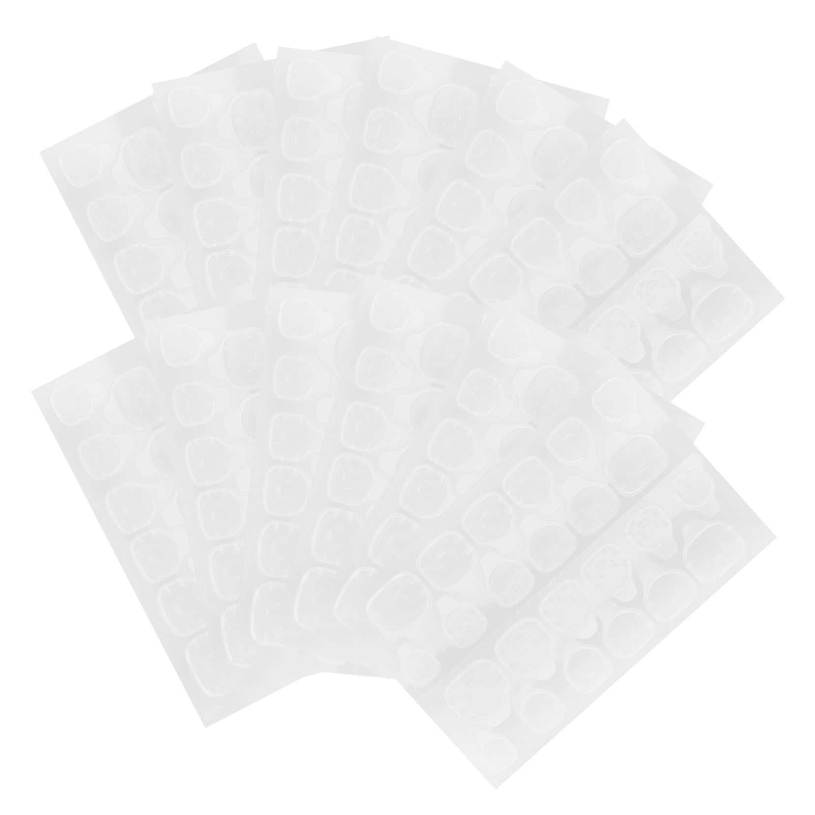 Didiseaon 15 Sheets Manicure Artificial Nails Pink Press on Nails Water Proof DIY Manicure Supplies Gel Alternative