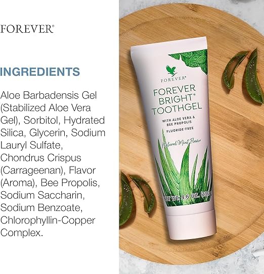 Forever Bright Toothgel Sparkling Natural Mint Flavor Toothgel