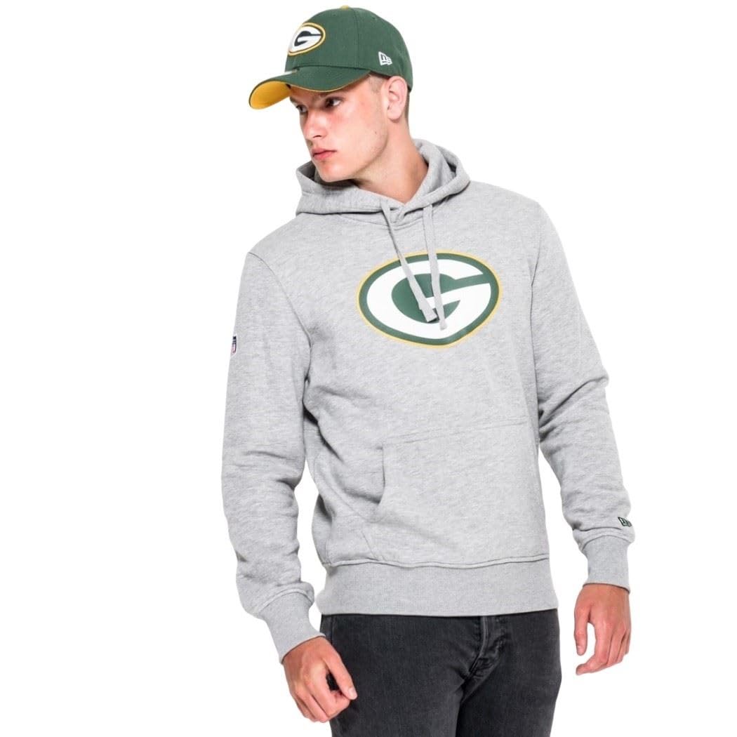 New Era Męska bluza z kapturem Mężczyźni Team Logo Bay Packers Hoody