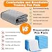 2 Stück waschbare Hunde Pee Pads wasserdichte Wiederverwendbare Pet Training Pads großer Absorption, schnell trocknende Wiederverwendbare Welpen Pads für Boden, Sofa, Töpfchen, Käfig (45*60cm)