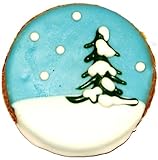 Pawsitively Gourmet Snowglobe Cookies With Chicken Livers For Dogs (Pack Of 20)