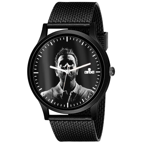 AROA Watch New Watch for Rohit Sharma Model : 972 Black Metal Type Analog Black Strap Watch Black Dial for Men Stylish Watch for Boys- (B0CGB6V352) Amazon Price History, Amazon Price Tracker