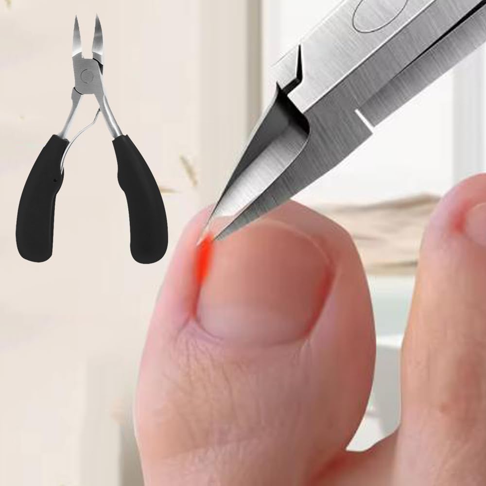 1PCS Stainless Steel Toenail Clippers Big Nail Scissors Eagle Pliers Pedicure Toenail Correction Foot Care Tool 13x5 5cm