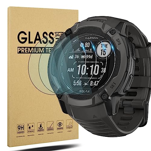 Pellicola Vetro Temperato Per Garmin Instinct 2/2 Solar - Durezza 9H, Anti-Graffio - Foto 3