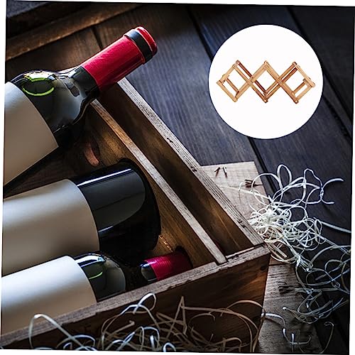 Soporte de vino plegable de madera GLEAVI miniatura 5