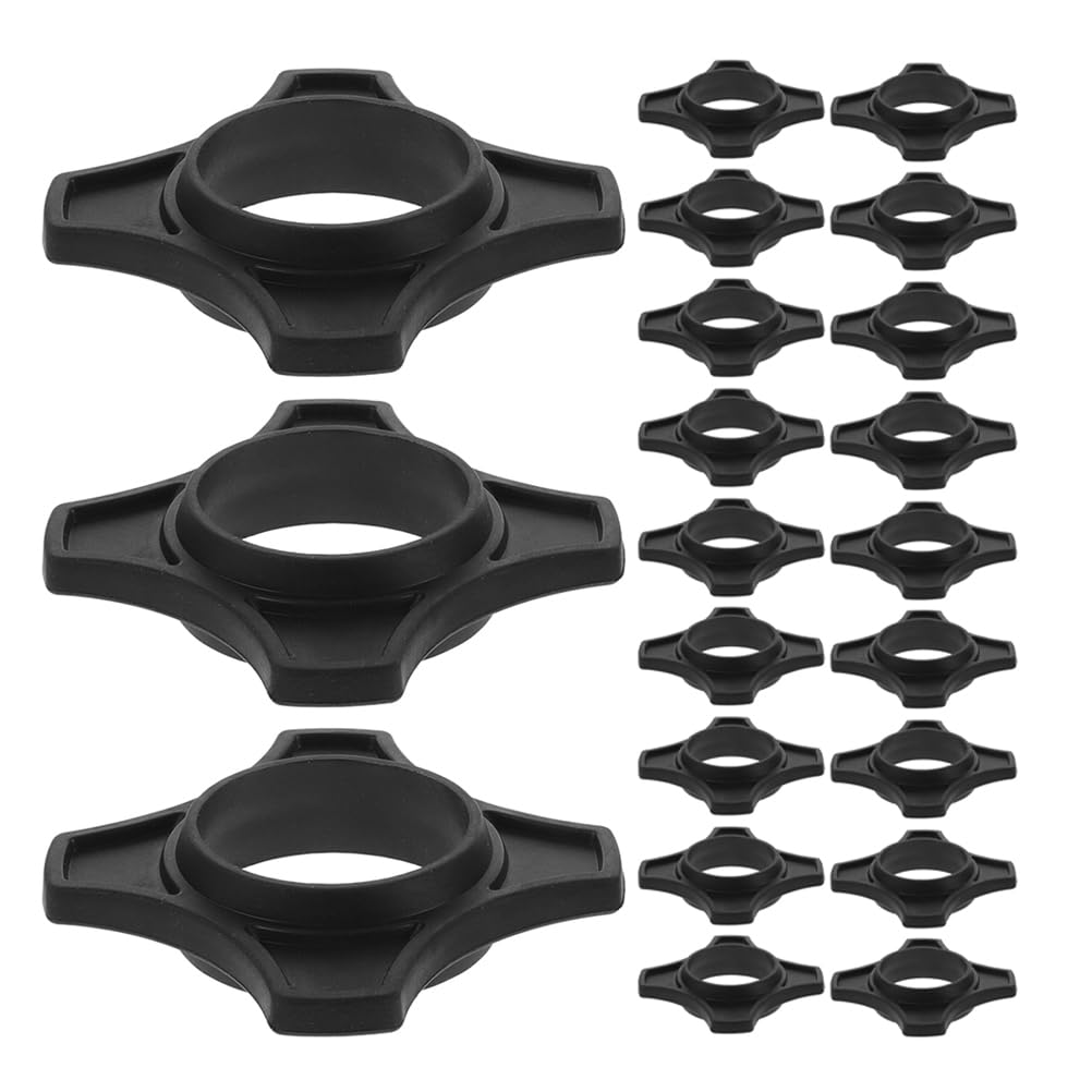 Vaguelly 30pezzi Anello per Microfono in Gomma Anti-rotolamento Anello Antiscivolo per Microfono Portatile di Accessori per Protezione Anti-caduta
