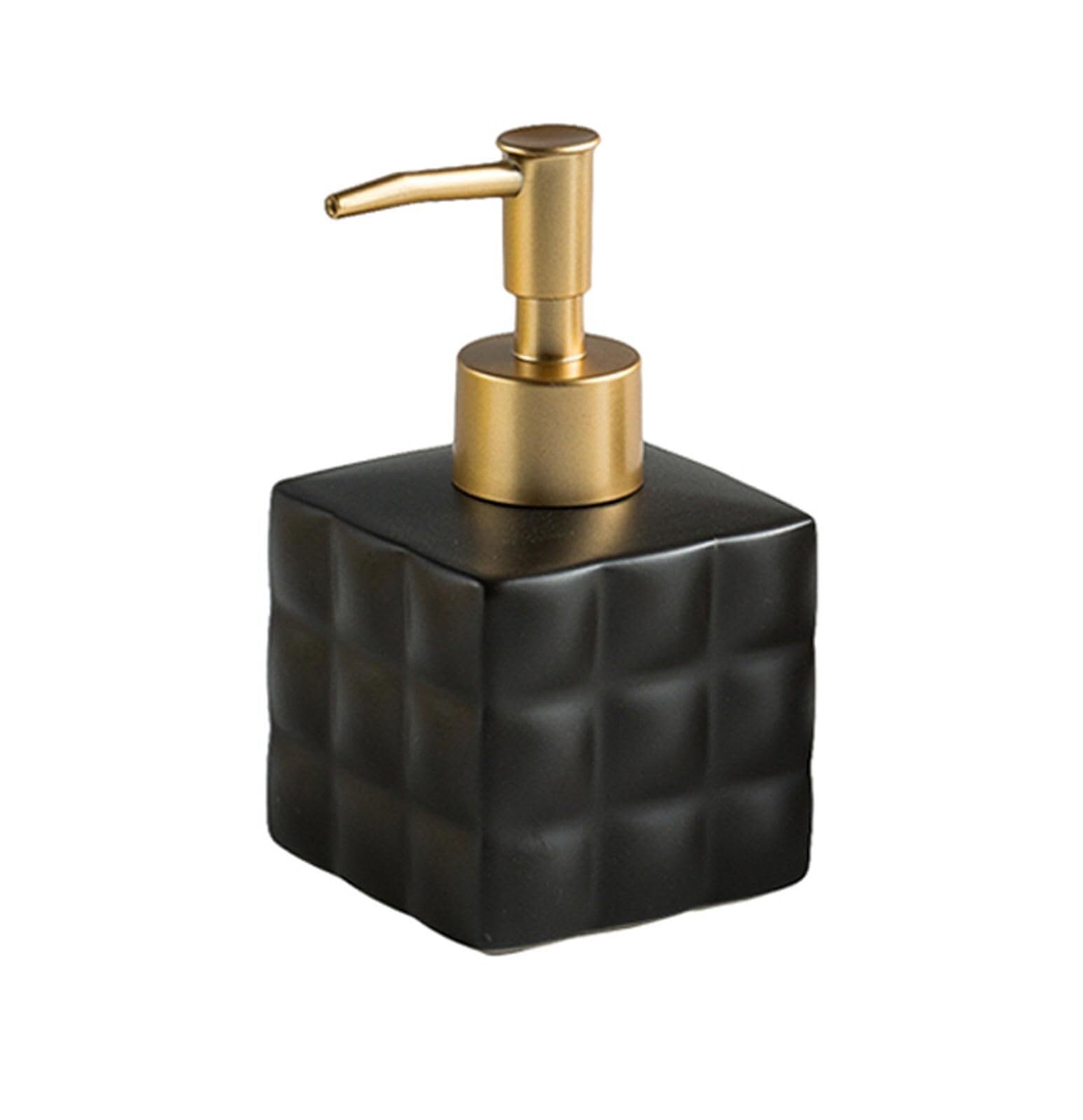 Hand Lotion Dispenser Hand Soap Shampoo With Empty Pump For Bathroom Dish for Bathroom(Black)