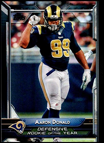 2015 Topps Football #305 Aaron Donald St. Louis Rams Defensive