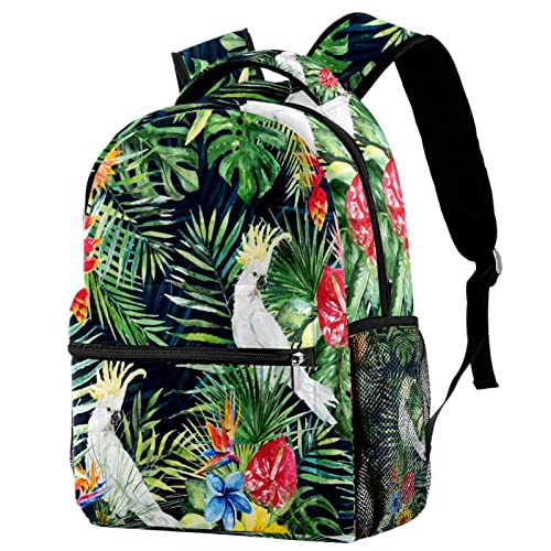 Sac à dos de voyage avec porte-bouteille rose pour campus