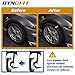 dynofit Universal 5mm Wheel Spacers for 98-120 Multiple Bolts Pattern, Pack of 4 Thin Aluminum Shims Hubcentric Spacer for 4 Lug and 5 Lug Wheels for Dodge Ford Je/ep Nissan Honda