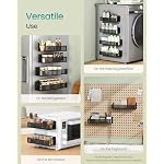 SONGMICS Strong 4 Pack Magnetic Spice Rack for Refrigerator for Organizers - Image 6