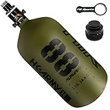 HK Army Alpha Air 4500psi HPA Tank w/Fill Nipple Cover & Thread Saver Combo (HP8 Regulator (800psi...