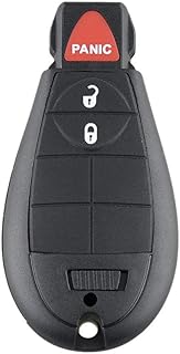 Aupoko GQ4-53T Keyless Entry Remote Key Fob, 3 Buttons Smart Key 56046953,56046953AE, 56046953AC,56046953AG, Compatible with Dodge Ram 1500 2500 3500