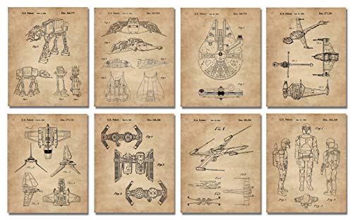 Star Wars Vessel Art Print Set