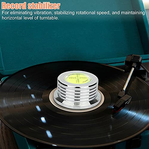 Stabilisateur de disques Viborg 50HZ 528S 3 en 1 pour platine vinyle – argenté – Pour un poids équilibré - Les Beatles, Paul McCartney, John Lennon, RIngo Starr, George Harrison Stabilisateur de disques Viborg 50HZ 528S 3 en 1 pour platine vinyle - argenté - Pour un poids équilibré – Image 4