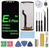 UYGHHK Screen Replacement for Motorola E5 Plus XT1924-1 XT1924-2 XT1924-3 XT1924-4 XT1924-5 XT1924-9 Assembly LCD Display Touch Screen Digitizer with Tools