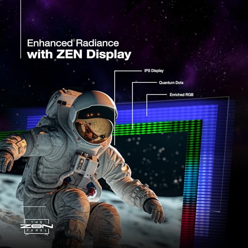 Image of SANSUI 254cm (100) 4K QLED+ Smart Google TV with Dolby Vision, HDR10+, Antiglare Display, 60W Dolby Atmos Sound with Subwoofer, 120Hz Refresh Rate, MEMC JSW100GSQLEDFF (Black)