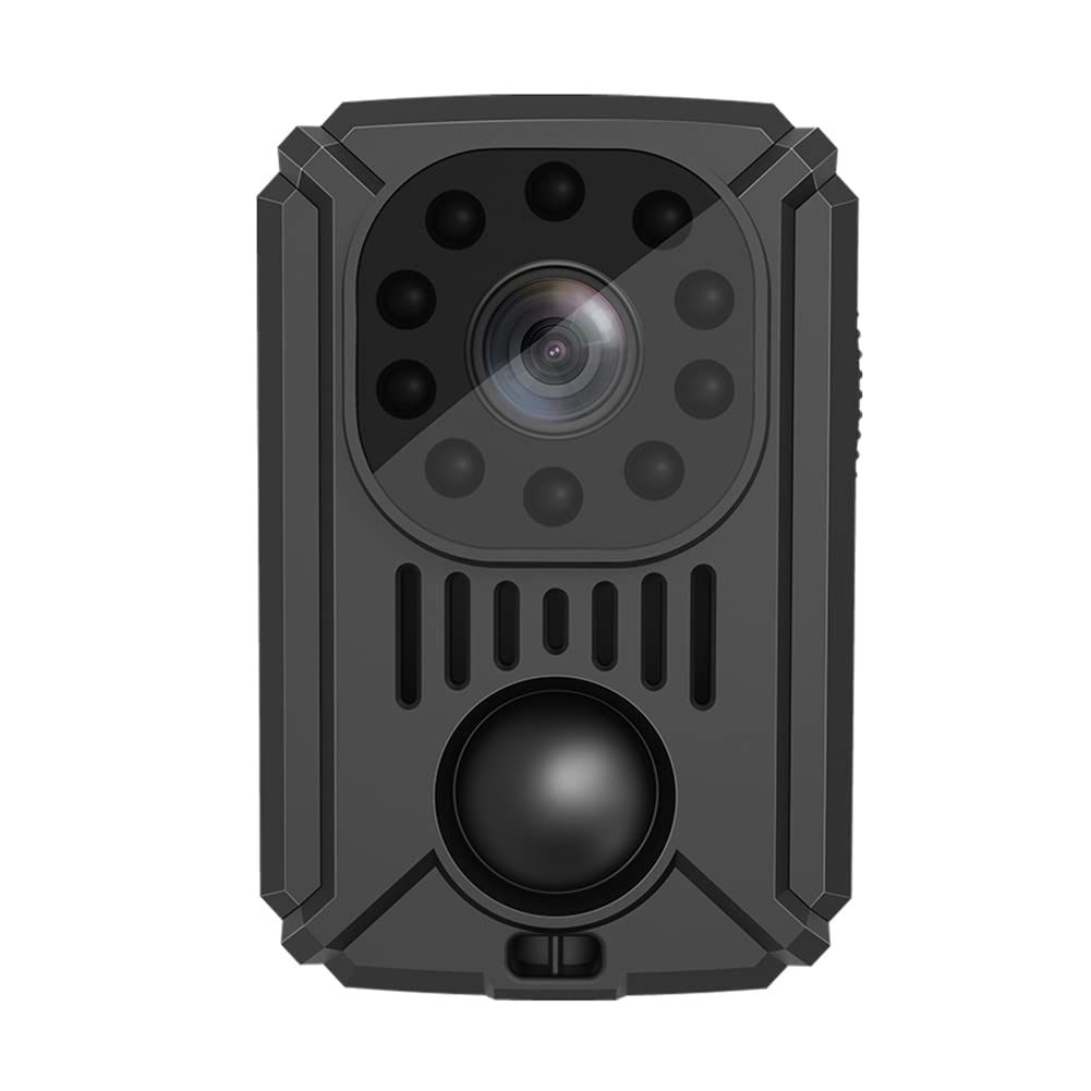 OSHLANT CáMara de Cuerpo PortáTil MD31 de 1080P, Mini CáMara de Bolsillo, CáMara de VisióN, PequeñA CáMara Deportiva para Coches, Grabadora de VíDeo PIR